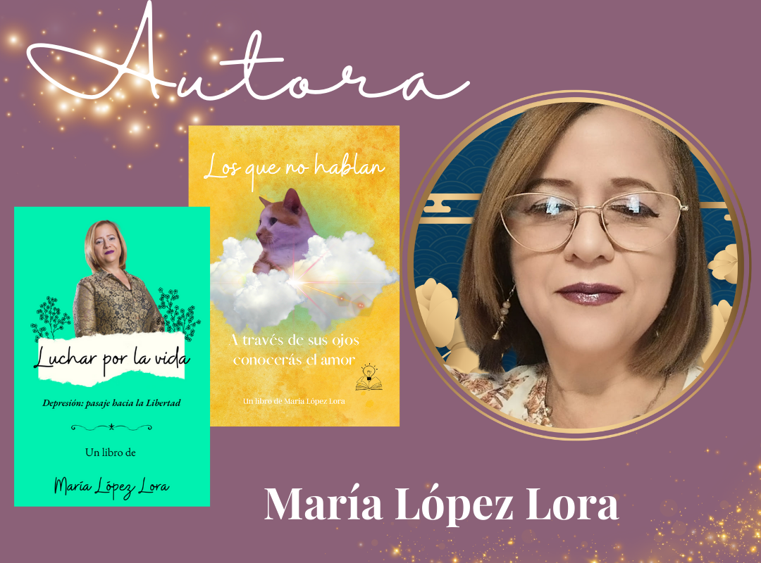 María López Lora, escritora independiente, Coach de vida y Entrenadora transformacional. Autora autopublicada bestseller de "Luchar por la vida" y "Los que no hablan" dos libros disponibles en Amazon.